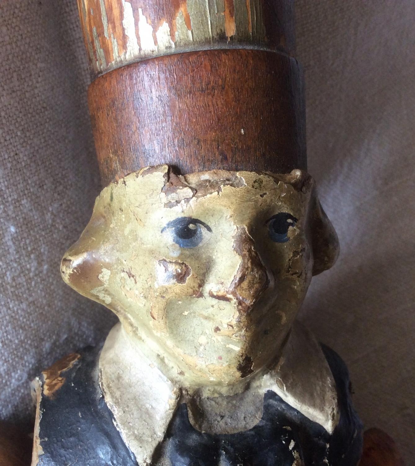 19th Century Wooden Doll