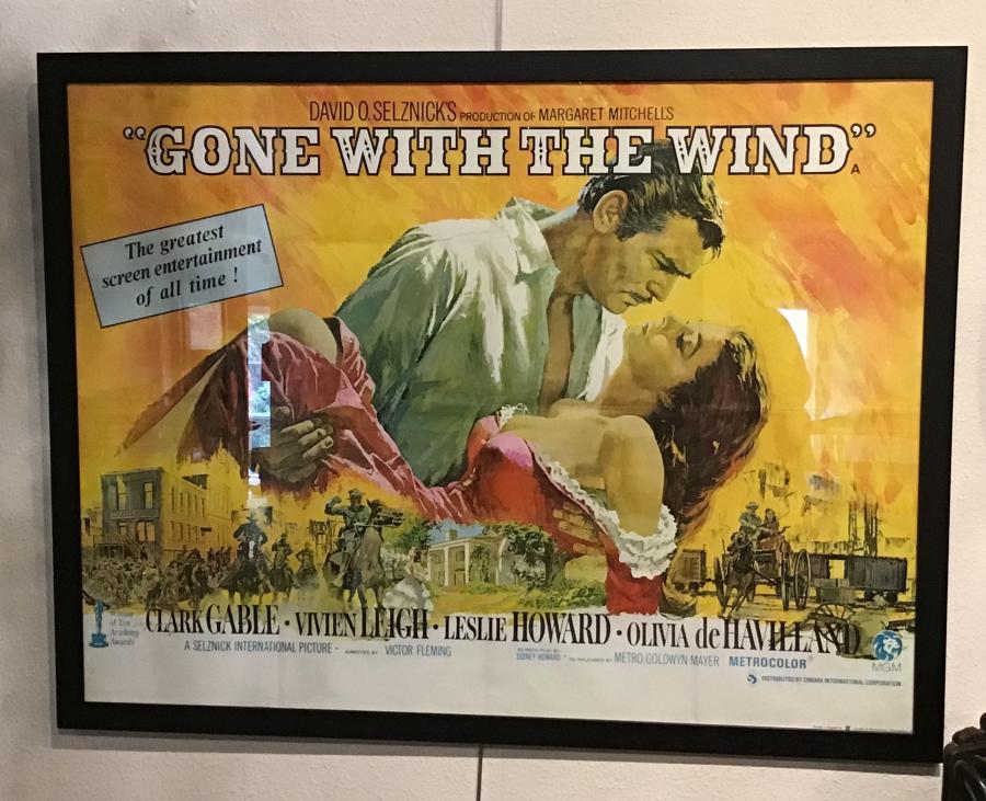 Gone with the Wind Cinema Poster