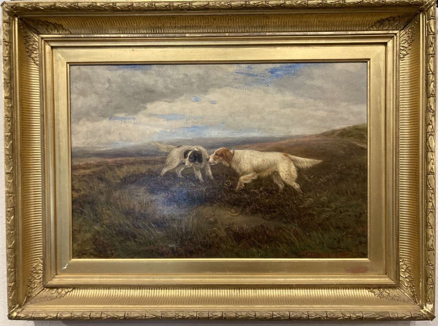 Victorian Oil painting by William Henderson